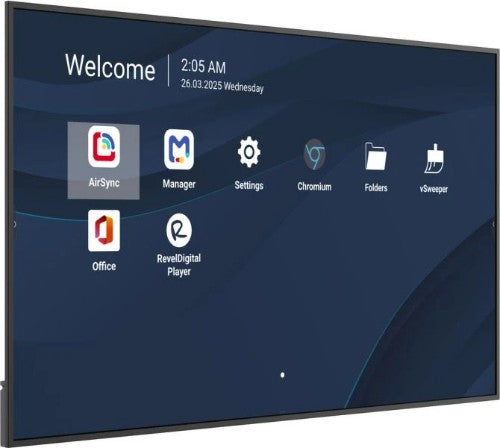 Viewsonic 86" 4K Commercial Display with ProAV Integration