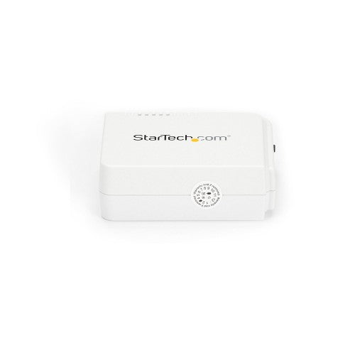 StarTech.com 1 Port USB Wireless N Network Print Server with 10/100 Mbps Ethernet Port - 802.11 b/g/n