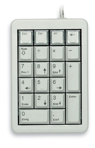 CHERRY G84-4700 KEYPAD Corded, USB, Light-Grey (UK/US)