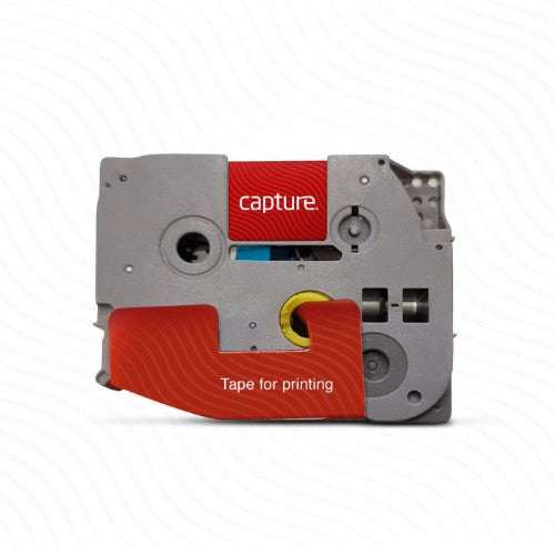 Capture CA-TZES211 label-making tape Black on white
