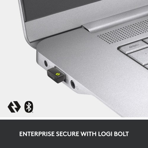 Logitech Master MX Keys Combo for Bussiness keyboard Mouse included Office RF Wireless + Bluetooth QWERTY Spanish Graphite