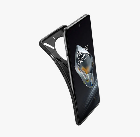 Spigen OnePlus 12 Liquid Air Matte Black mobile phone case 17.3 cm (6.82") Cover