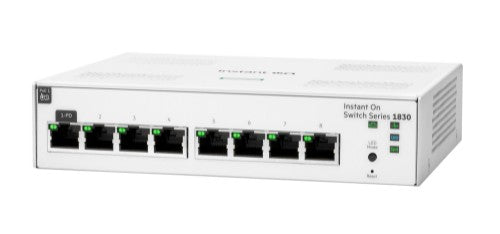 HPE Aruba Networking Networking Instant On Switch 8p Gigabit 1830