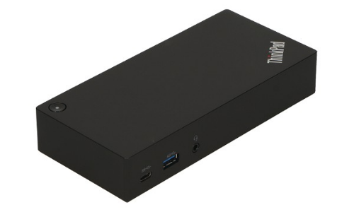 Lenovo 03X7194 laptop dock/port replicator Wired USB 3.2 Gen 1 (3.1 Gen 1) Type-C Black
