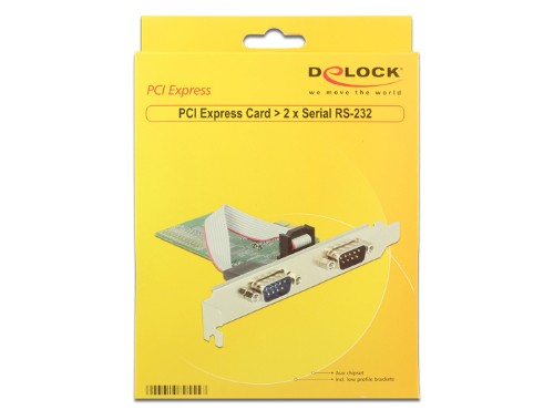DeLOCK 89555 interface cards/adapter Internal Serial