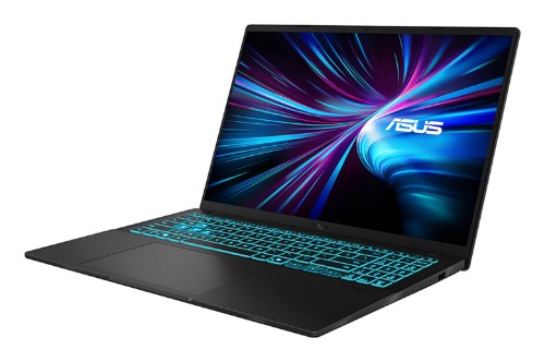 ASUS V16 V3607VH-RP029W Intel Core 5 210H Laptop 40.6 cm (16") WUXGA 16 GB DDR5-SDRAM 1 TB SSD NVIDIA® GeForce RTX™ 5050 Laptop GPU Wi-Fi 6 (802.11ax) Windows 11 Home UK English Black