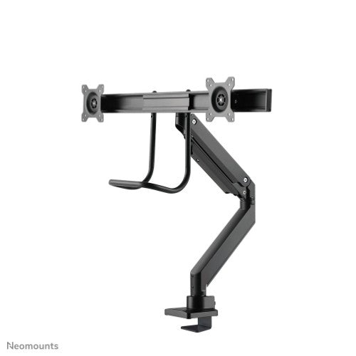 Neomounts NM-D775DXBLACK Monitor arm 10-32" - gas spring - Topfix - 180°-stop