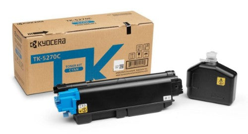 Kyocera 1T02TVCNL0/TK-5270C Toner-kit cyan, 6K pages ISO/IEC 19752 for Kyocera P 6230