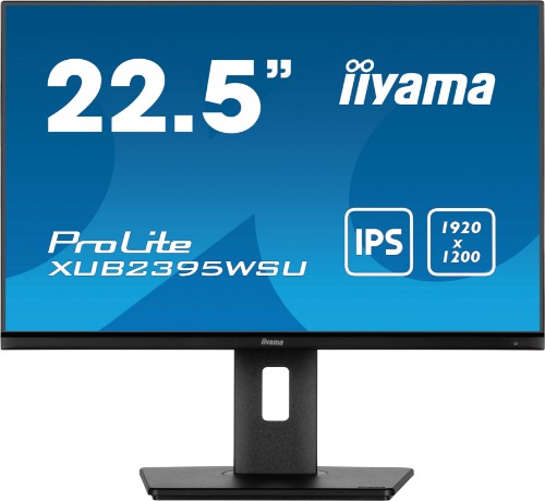 iiyama ProLite 22.5” 1920 x 1200 monitor featuring IPS panel technology and a height adjustable stand