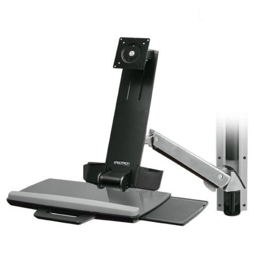 Ergotron Styleview Sit-Stand Combo Arm 61 cm (24") Wall Aluminium