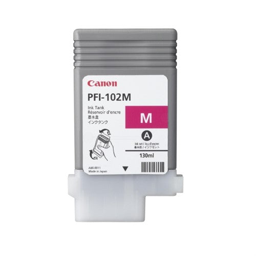 Canon 0897B001/PFI-102M Ink cartridge magenta 130ml for Canon IPF 500/600/700