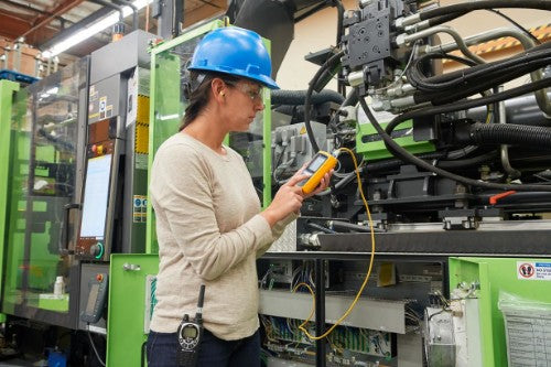 Fluke MicroScanner PoE PoE tester Blue, Yellow