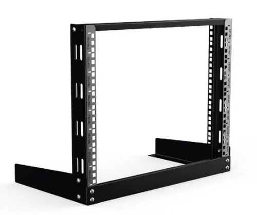 Lanview LVR08U63BL rack cabinet 8U Wall mounted rack Black