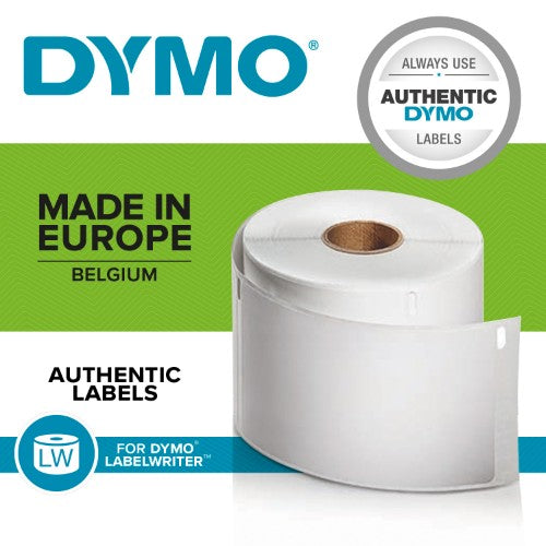Dymo S0929100 DirectLabel-etikettes / Visiting-cards white 89mm x51mm for Dymo LW 550 60mm/60mm