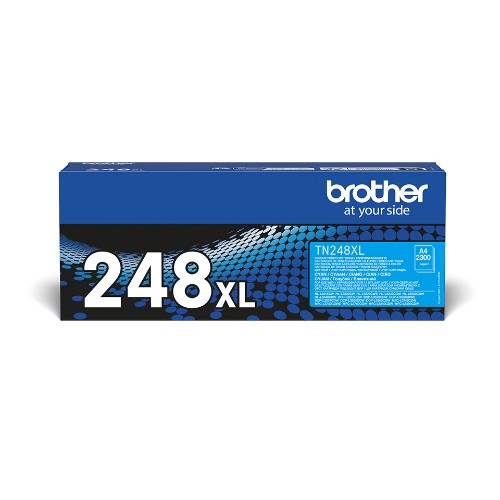 Brother TN-248XLC Toner-kit cyan high-capacity, 2.3K pages ISO/IEC 19752 for Brother DCP-L 3500/HL-L 8200/MFC-L 8300