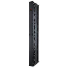 APC Performance,Vertical Cable Manager for 2 & 4 Post Racks, 84"H x 6"W, Double-Sided with Doors