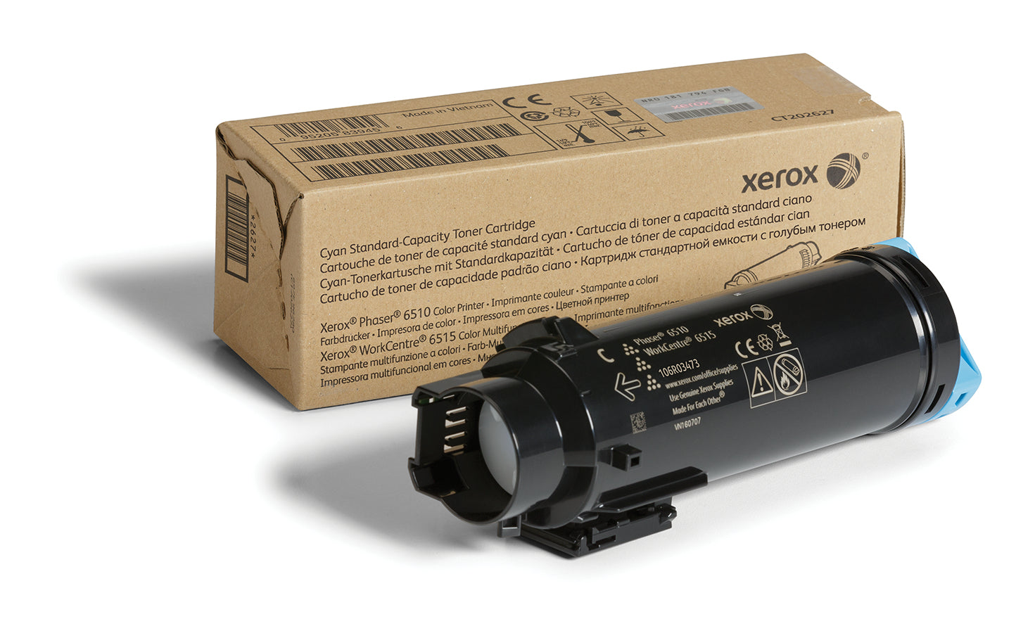 Xerox 106R03473 Toner-kit cyan, 1K pages ISO/IEC 19752 for Xerox Phaser 6510