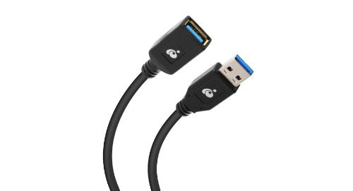 iogear G2LU3AMF USB cable 0.3 m USB 3.2 Gen 1 (3.1 Gen 1) USB A Black
