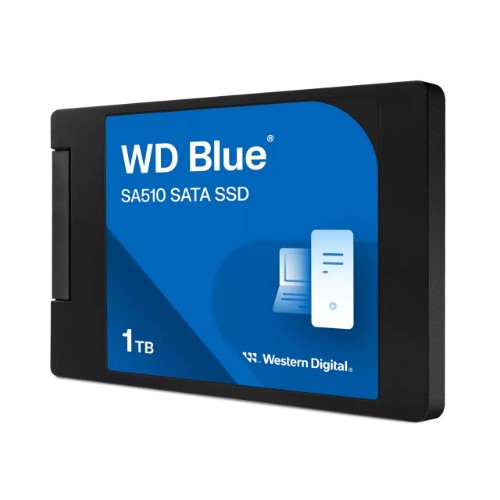 Western Digital Blue SA510 1 TB 2.5" Serial ATA III 3D TLC NAND