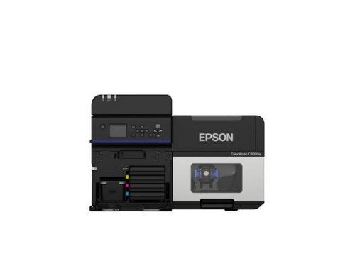 Epson ColorWorks C8000e (MK) label printer Inkjet Colour 600 x 1200 DPI 300 mm/sec Wired & Wireless Ethernet LAN