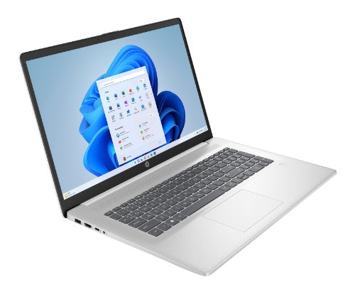 HP 17-cp2009na AMD Ryzen™ 3 7320U Laptop 43.9 cm (17.3") Full HD 8 GB LPDDR5-SDRAM 512 GB SSD Wi-Fi 6 (802.11ax) Windows 11 Home Silver