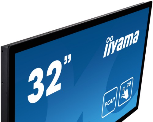 iiyama ProLite TF3215MC-B2AG computer monitor 80 cm (31.5") 1920 x 1080 pixels Full HD LED Touchscreen Kiosk Black