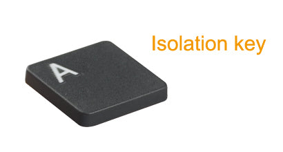 A4Tech KV-300H keyboard USB Grey