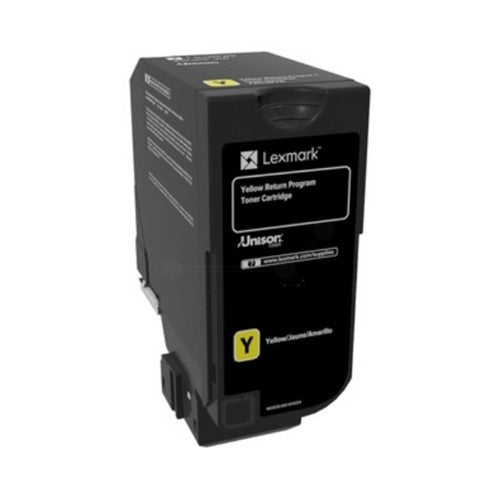 Lexmark 84C2HYE Toner-kit yellow return program Project, 16K pages ISO/IEC 19798 for Lexmark CX 725