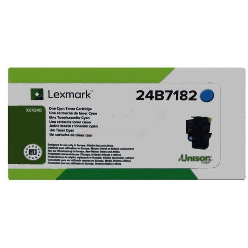 Lexmark 24B7182 Toner-kit cyan, 6K pages ISO/IEC 19752 for Lexmark XC 2240