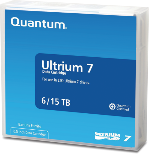 Quantum MR-L7MQN-01 backup storage media Blank data tape 6 TB LTO 1.26 cm