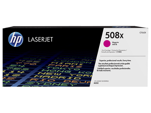 HP CF363X/508X Toner cartridge magenta, 9.5K pages ISO/IEC 19798 for HP CLJ M 552/E 55040