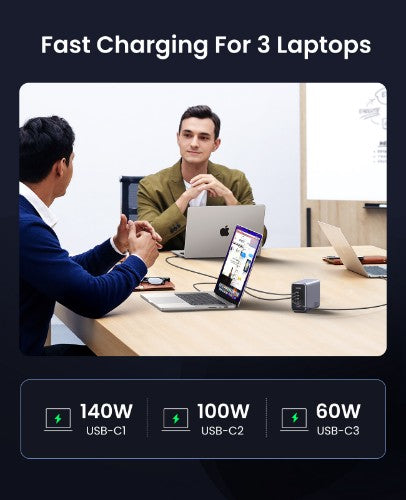 Ugreen Nexode Universal Black AC Fast charging Indoor