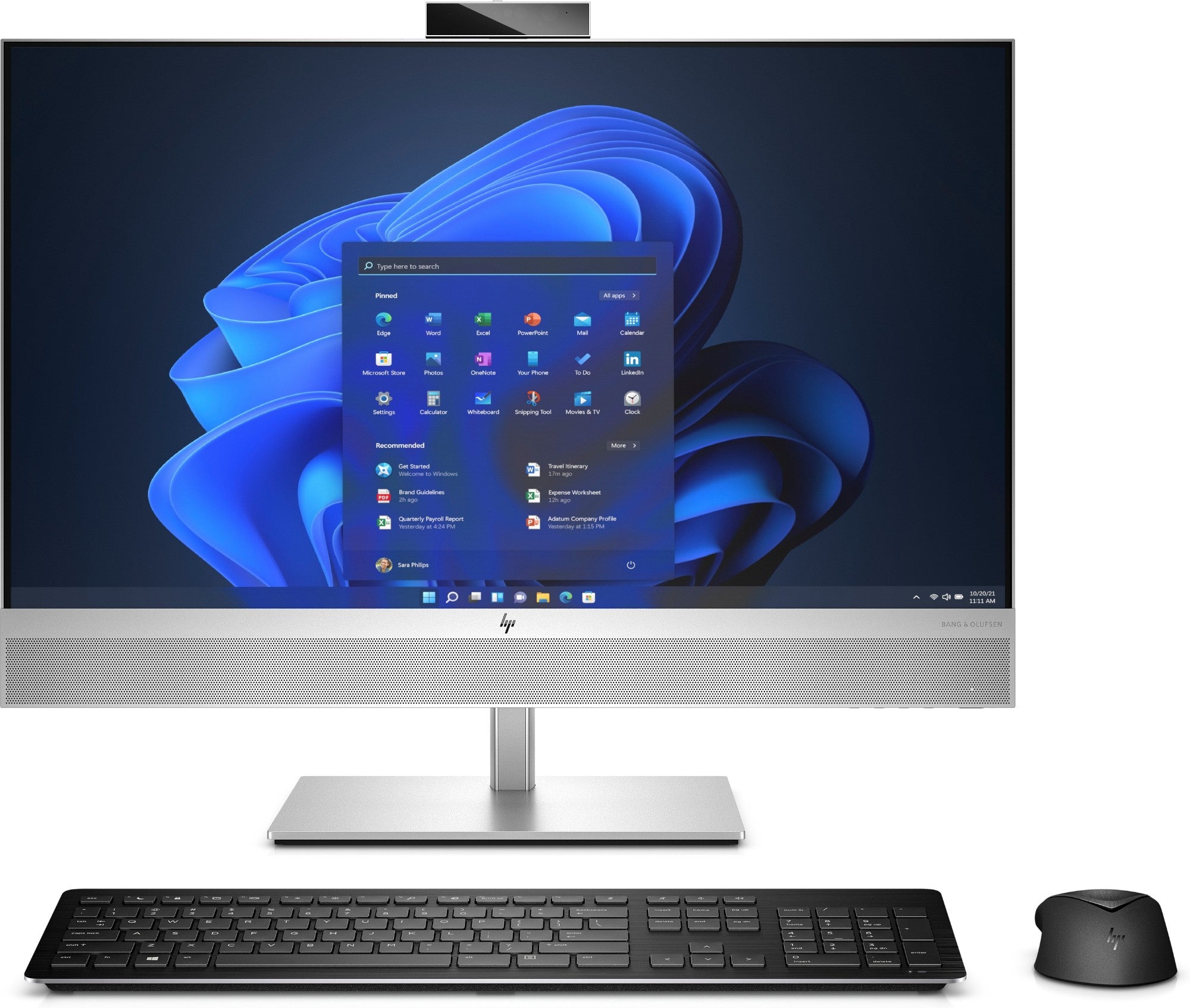 HP EliteOne 870 G9 Intel® Core™ i7 i7-14700 68.6 cm (27") 1920 x 1080 pixels All-in-One PC 16 GB DDR5-SDRAM 512 GB SSD Windows 11 Pro Wi-Fi 7 (802.11be) Silver