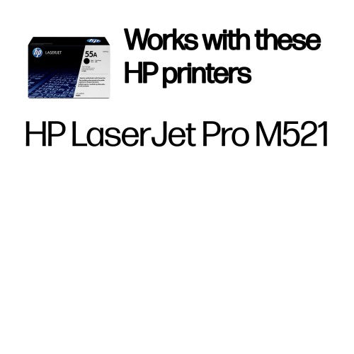 HP CE255A/55A Toner cartridge black, 6K pages ISO/IEC 19752 for HP LaserJet P 3015