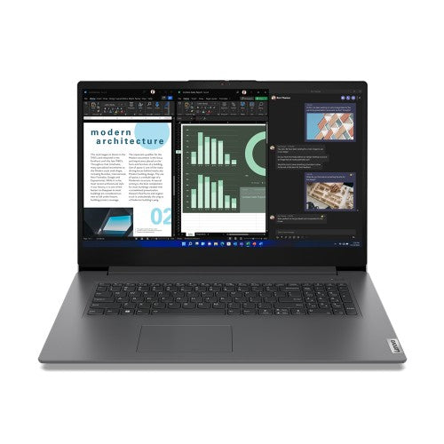 Lenovo V17 G4 IRU Intel® Core™ i7 i7-13620H Laptop 43.9 cm (17.3") Full HD 16 GB DDR4-SDRAM 512 GB SSD Wi-Fi 6 (802.11ax) Windows 11 Pro English Grey