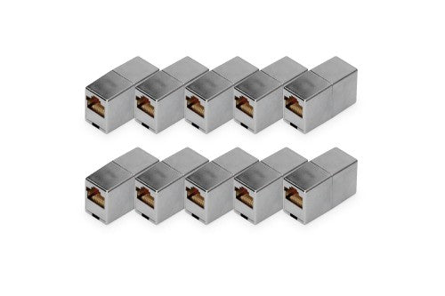 Digitus CAT 5e, Class D, RJ45 Modular Coupler - 10 pieces