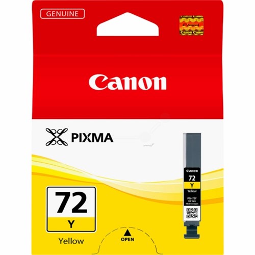 Canon 6406B001/PGI-72Y Ink cartridge yellow 380 Photos 14ml for Canon Pixma Pro 10