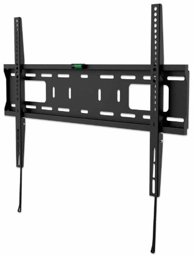 Manhattan Wall Mount for TV & Monitors (Fixed), For screens 37" to 65", VESA compatability: all between 200x200mm and 600x400mm - check the dimensions of the four mounting holes on back of screen to ensure it fits, Max 50kg, Black, Bracket