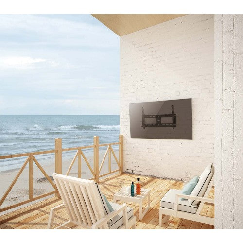 Manhattan Outdoor Wall Mount for TV & Monitors (Tiltable Anti Theft), For screens 37" to 65", VESA compatability: all between 200x200mm and 600x400mm - check the dimensions of the four mounting holes on back of screen to ensure it fits, Max 80kg, Lockable