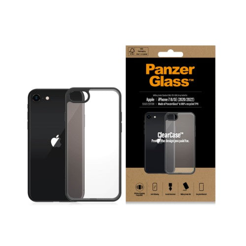 PanzerGlass ® ClearCase iPhone 8 | 7 | SE (2020/2022) | Black