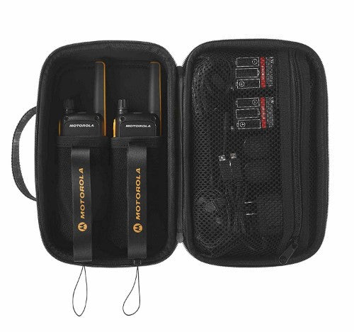 Motorola Talkabout T82 Extreme Twin Pack two-way radio 16 channels Black, Orange