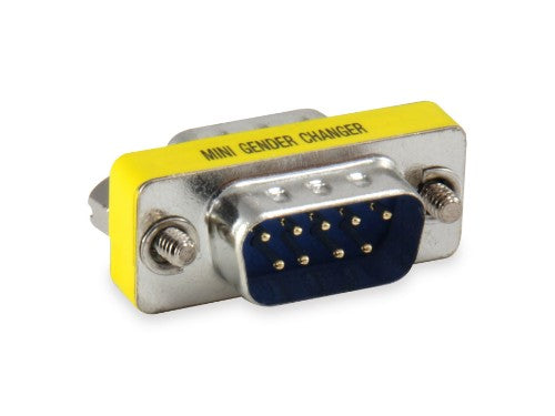 Equip Serial RS232 DB9 Gender Changer Coupler Male to Male