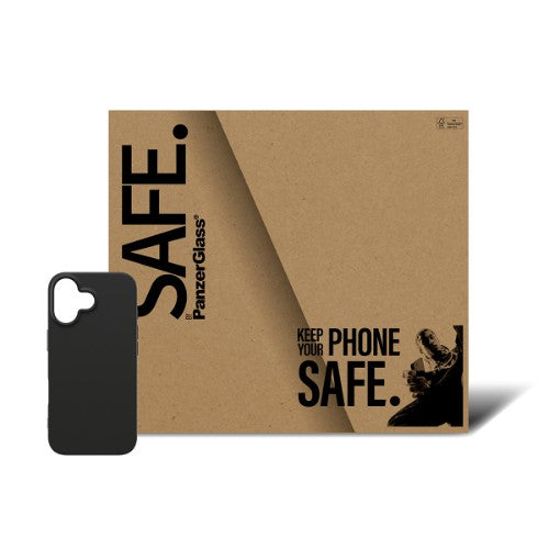 PanzerGlass SAFE. by ® TPU Case Black iPhone 17
