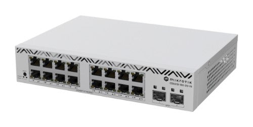 Mikrotik CSS318-16G-2S+IN network switch Managed Gigabit Ethernet (10/100/1000) White