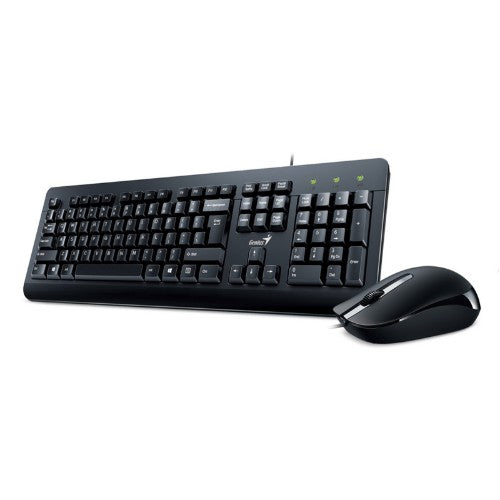 Genius Computer Technology KM-160 keyboard Mouse included Universal USB Black