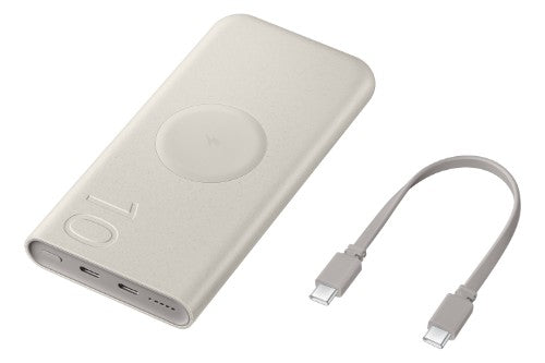 Samsung EB-U2510XUEGWW power bank 10000 mAh Wireless charging Beige