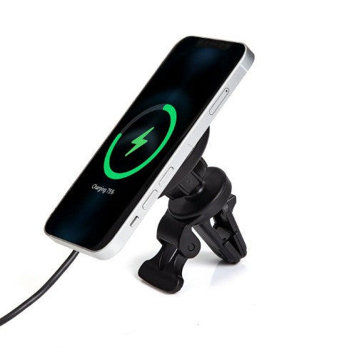 eSTUFF ES638130 mobile device charger Smartphone Aluminium Cigar lighter Wireless charging Fast charging Auto