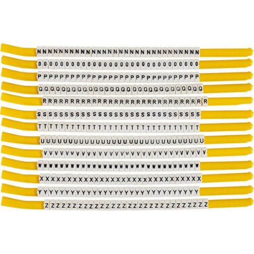 Brady SCNC-18-N-Z cable marker Black, White Nylon 390 pc(s)