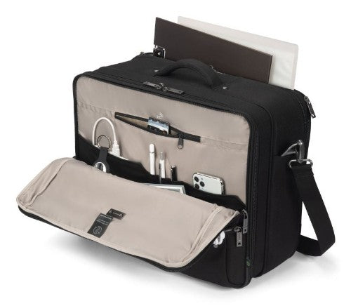 DICOTA D32164-RPET laptop case 43.9 cm (17.3") Briefcase Anthracite