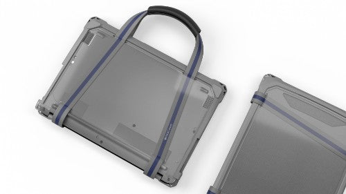 MAXCases Extreme Shell-F3 Slide Case for Lenovo 300e/100e and 300w/100w G4 Chromebook 11" (ver 82W0/82W1 for 100e) (NOT 83G) (Gray/Clear)